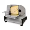 Máquina de cortar elétrica HEINRICH'S HMA 8704 — caixa metálica compacta, 200 W, espessura de corte 1–15 mm, lâmina de aço inoxidável Ø