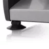 Máquina de cortar elétrica HEINRICH'S HMA 8704 — caixa metálica compacta, 200 W, espessura de corte 1–15 mm, lâmina de aço inoxidável Ø