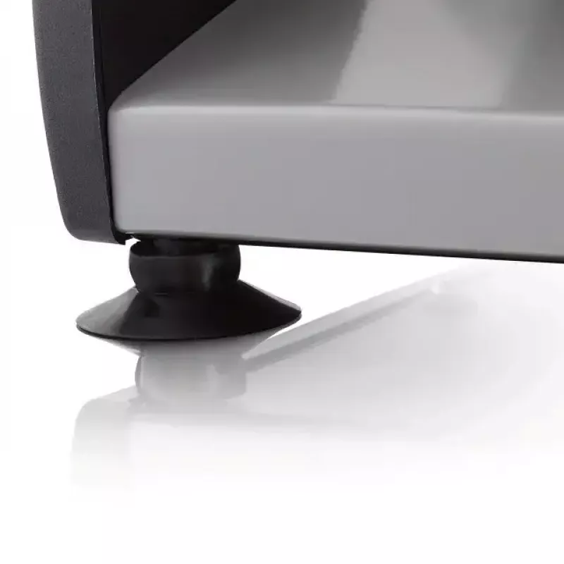Máquina de cortar elétrica HEINRICH'S HMA 8704 — caixa metálica compacta, 200 W, espessura de corte 1–15 mm, lâmina de aço inoxidável Ø
