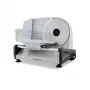 Máquina de cortar elétrica HEINRICH'S HMA 8704 — caixa metálica compacta, 200 W, espessura de corte 1–15 mm, lâmina de aço inoxidável Ø