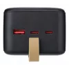 Powerbank Rivacase VA1084 polímero de lítio 40000 mAh, Quick Charge 3.0, 2× USB-C + 1× USB-A, preto