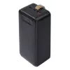 Powerbank Rivacase VA1084 polímero de lítio 40000 mAh, Quick Charge 3.0, 2× USB-C + 1× USB-A, preto