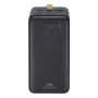 Powerbank Rivacase VA1084 polímero de lítio 40000 mAh, Quick Charge 3.0, 2× USB-C + 1× USB-A, preto
