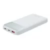 Powerbank portátil Rivacase VA2211WH — 10000 mAh, PD 3.0, QC 3.0, 1x USB-A + 2x USB-C, saída 22,5 W