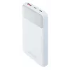 Powerbank portátil Rivacase VA2211WH — 10000 mAh, PD 3.0, QC 3.0, 1x USB-A + 2x USB-C, saída 22,5 W