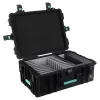 DEQSTER 10-744120 carregador móvel para tablet preto AC carregamento rápido interior, exterior