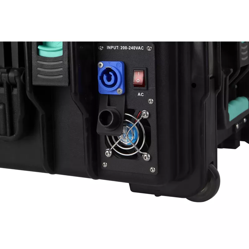 DEQSTER 10-744120 carregador móvel para tablet preto AC carregamento rápido interior, exterior