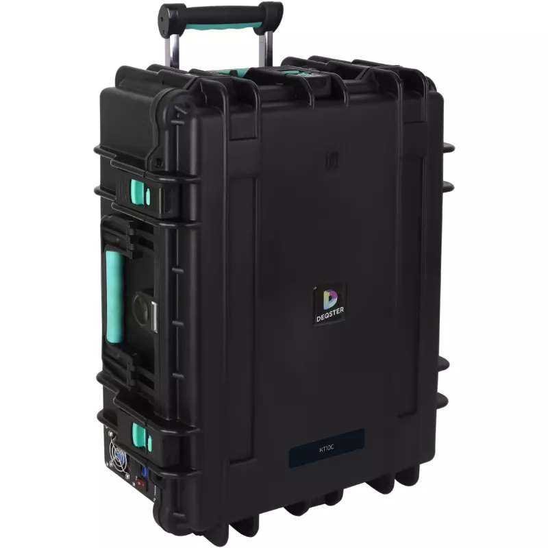 DEQSTER 10-744120 carregador móvel para tablet preto AC carregamento rápido interior, exterior