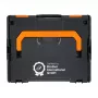 Brother ZPTOUCHLBOXXKOMPL mala rígida para dispositivo preta, laranja