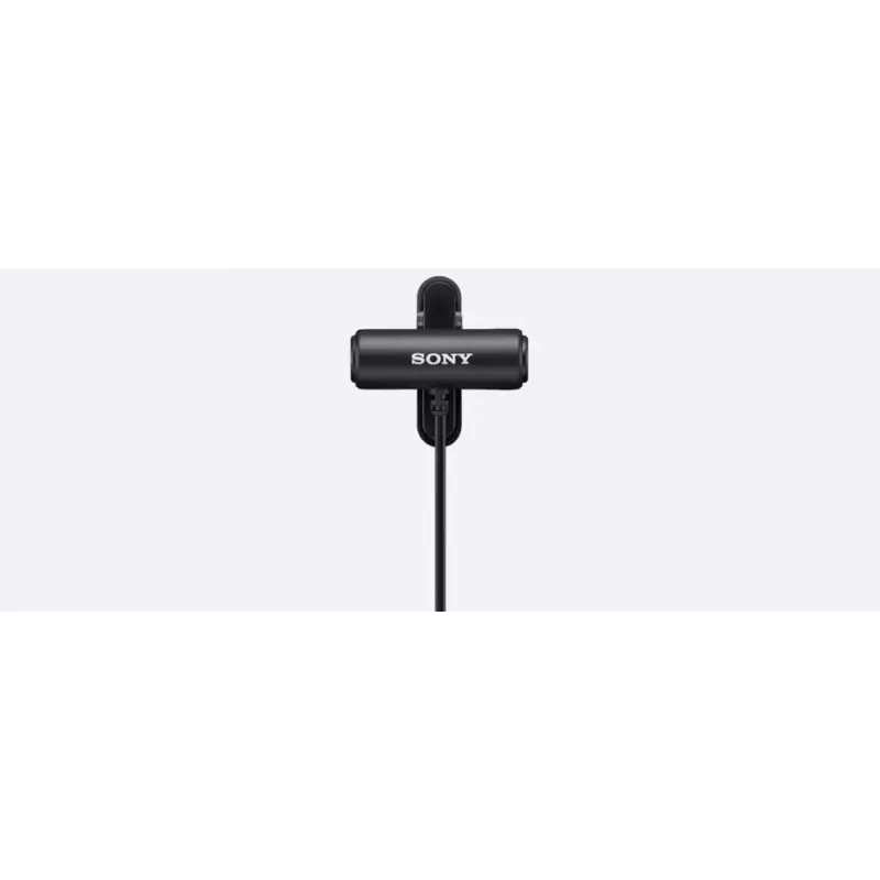 Microfone de lapela/para prender Sony ECM-LV1 preto