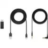 Headset Sony INZONE H5 com fios e sem fios arco de cabeça gaming preto