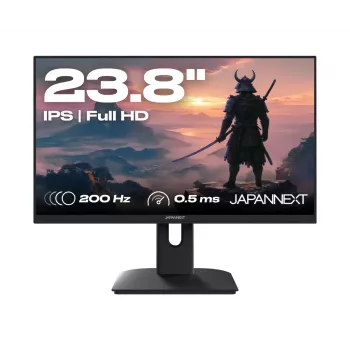 Monitor de computador JAPANNEXT JN-I238FHD200F 60,5 cm (23,8 polegadas) 1920 x 1080 píxeis Full HD LCD preto