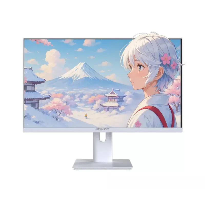 Monitor de computador JAPANNEXT JN-I238FHD120F-HSP-W 60,5 cm (23,8 polegadas) 1920 x 1080 píxeis Full HD LCD branco