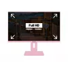 Monitor de computador JAPANNEXT JN-I238FHD120F-HSP-PK 60,5 cm (23,8 polegadas) 1920 x 1080 píxeis Full HD LCD rosa