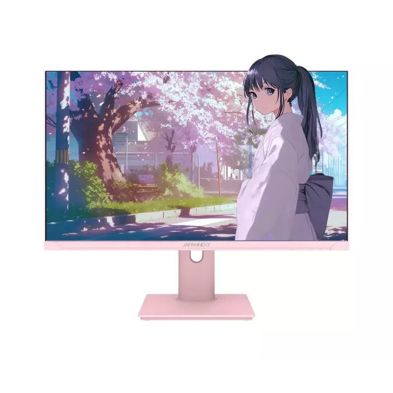 Monitor de computador JAPANNEXT JN-I238FHD120F-HSP-PK 60,5 cm (23,8 polegadas) 1920 x 1080 píxeis Full HD LCD rosa