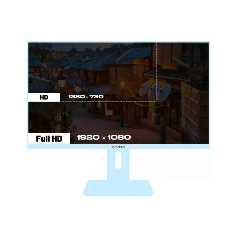 Monitor de computador JAPANNEXT JN-I238FHD120F-HSP-BB 60,5 cm (23,8 polegadas) 1920 x 1080 píxeis Full HD LCD azul