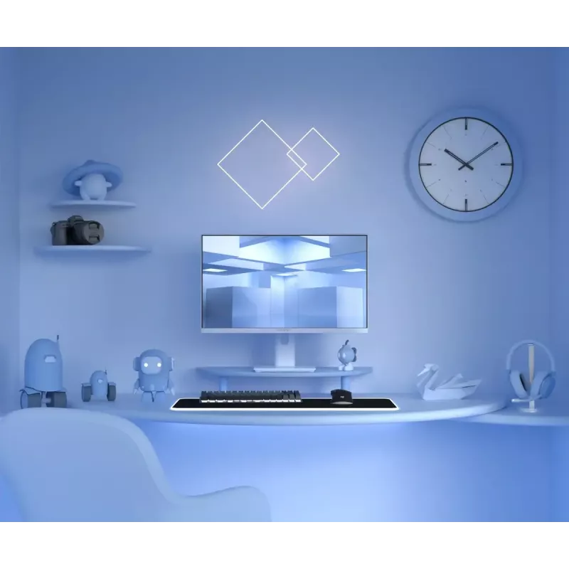 Monitor de computador JAPANNEXT JN-I238FHD120F-HSP-BB 60,5 cm (23,8 polegadas) 1920 x 1080 píxeis Full HD LCD azul
