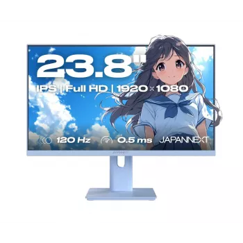 Monitor de computador JAPANNEXT JN-I238FHD120F-HSP-BB 60,5 cm (23,8 polegadas) 1920 x 1080 píxeis Full HD LCD azul