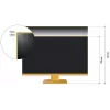 Monitor de computador JAPANNEXT JN-I238FHD120F-HSP-YE 60,5 cm (23,8 polegadas) 1920 x 1080 píxeis Full HD LCD amarelo