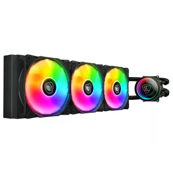 Arrefecedor líquido All-in-One COUGAR Gaming CGR-PSDELRGB-B-360 12 cm preto