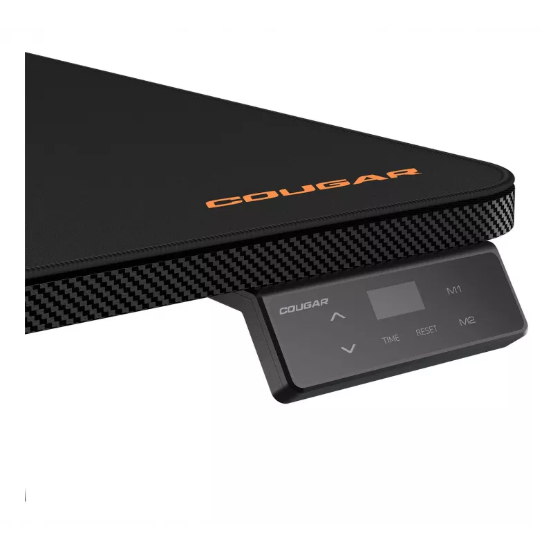 Secretária gaming elétrica COUGAR E-Star 120, preta (1200x600x720-1170mm)
