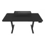 Secretária gaming elétrica COUGAR E-Star 140, preta (1400x600x720-1170mm)