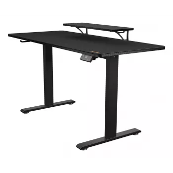Secretária gaming elétrica COUGAR E-Star 140, preta (1400x600x720-1170mm)