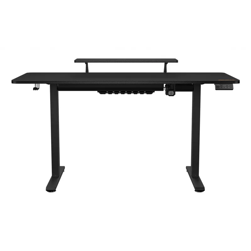 Secretária gaming elétrica COUGAR E-Star 140, preta (1400x600x720-1170mm)
