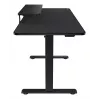 Secretária gaming elétrica COUGAR E-Star 140, preta (1400x600x720-1170mm)