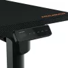 Secretária gaming COUGAR E-GRAV 160 preta retangular fibra de carbono 160x75 cm
