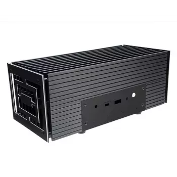 Caixa de PC Akasa A-NUC52-M1B Cube preta
