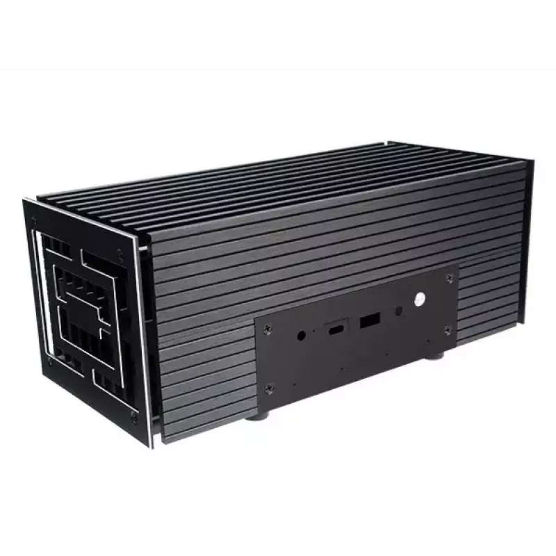 Caixa de PC Akasa A-NUC52-M1B Cube preta