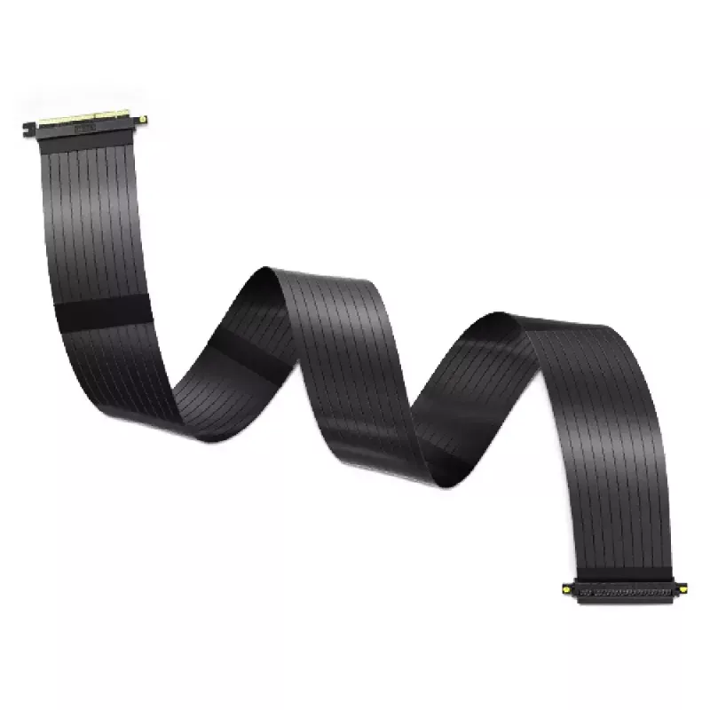 Cabo riser Akasa RISER preto XL Premium PCIe 3.0 x16 100CM