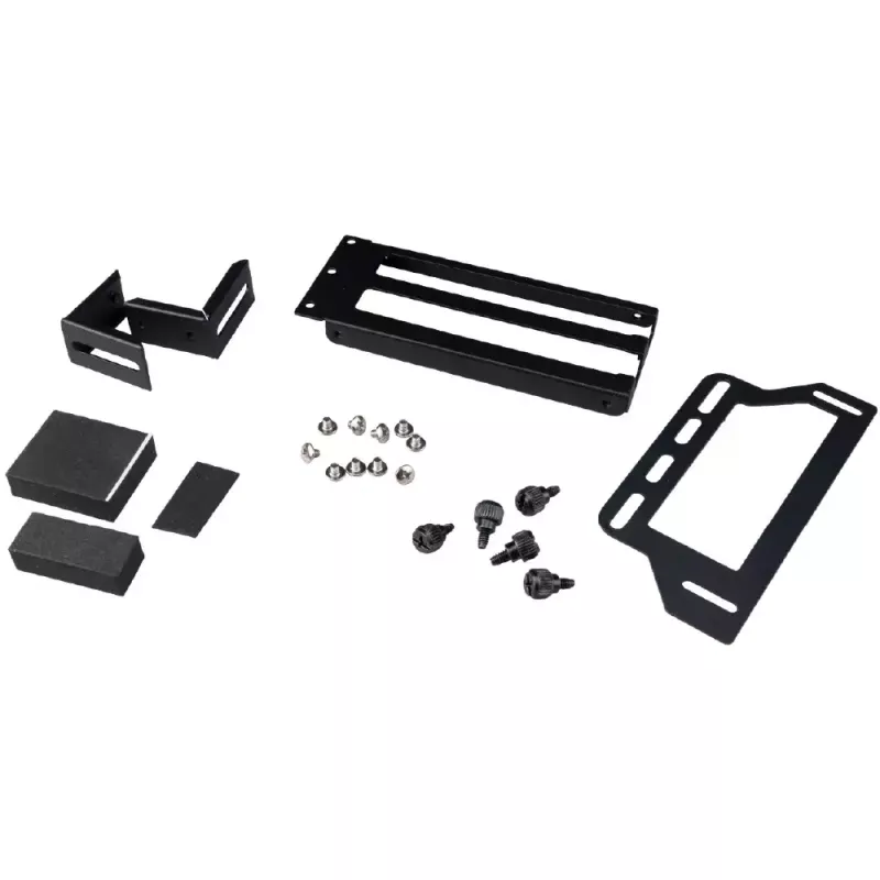 Suporte vertical para GPU Akasa RISER preto PRO