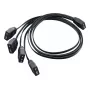 Cabo Silverstone CPL03 0,3 m 4 x 4 pinos PWM 4 pinos PWM