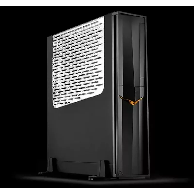 Caixa de PC Silverstone RVZ02 Small Form Factor preto, prateado