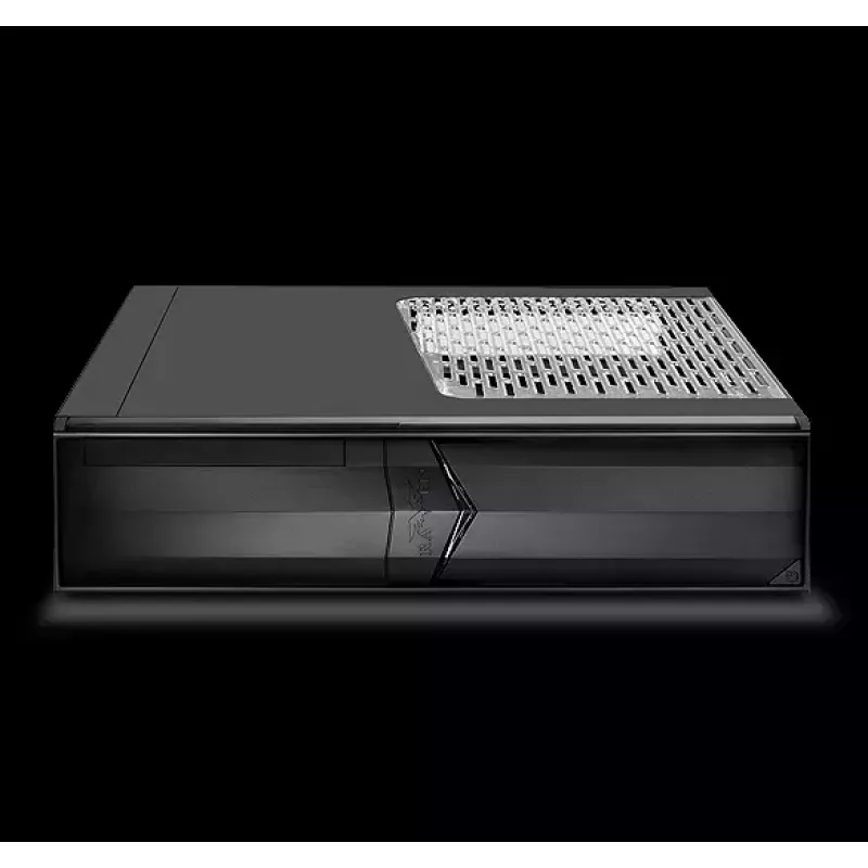 Caixa de PC Silverstone RVZ02 Small Form Factor preto, prateado