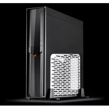 Caixa de PC Silverstone RVZ02 Small Form Factor preto, prateado