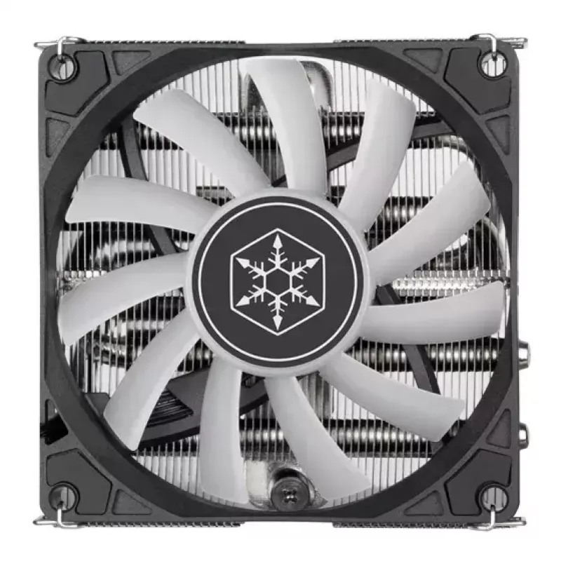 Ventoinha Silverstone Hydrogon H90 ARGB 9,2 cm preta 500-2600 RPM