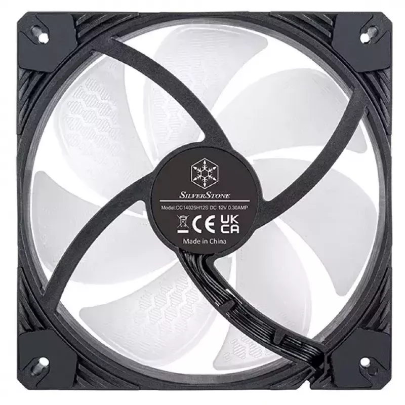 Ventoinha Silverstone SST-SF140B-ARGB 14 cm 2200 RPM preta