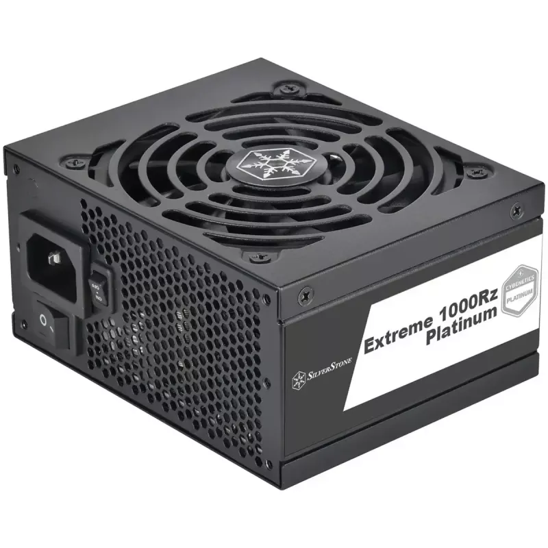Silverstone Technology Extreme 1000Rz Platinum (preto, 2x 12 pinos GPU de alto desempenho, 8x PCIe, gestão de cabos, 1000 Watt)