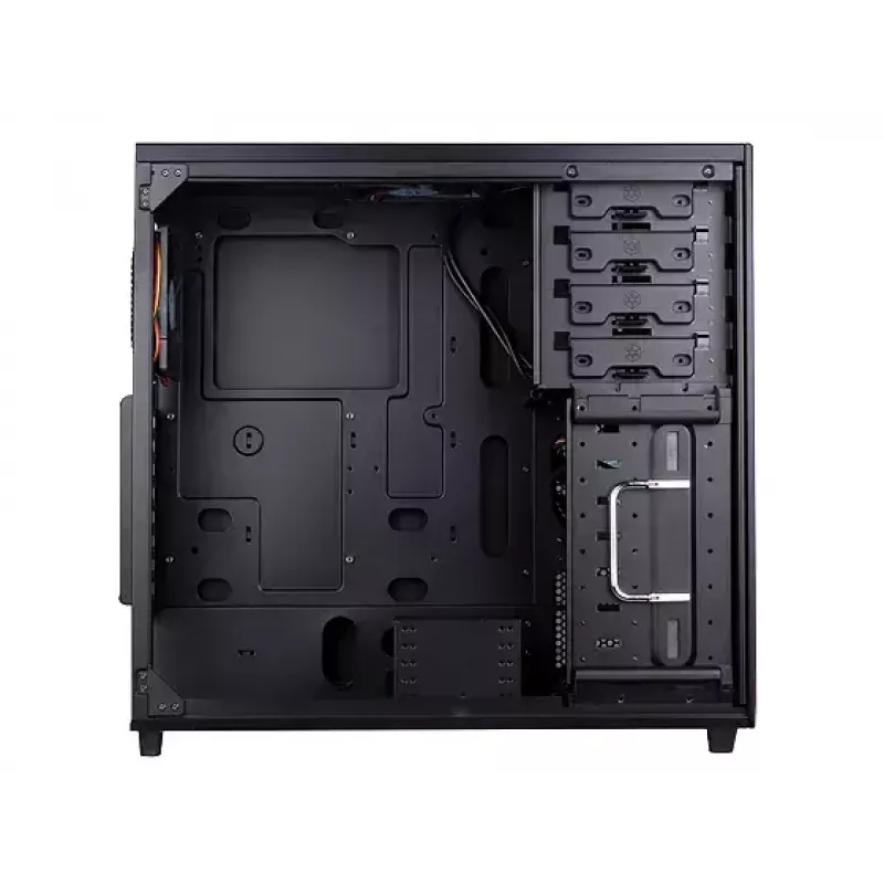 Caixa de PC Silverstone TJ04-E Midi Tower preta