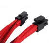 Cabo EPS12V 8 pinos (4+4) Silverstone SST-PP07-EPS8R 0,3 m