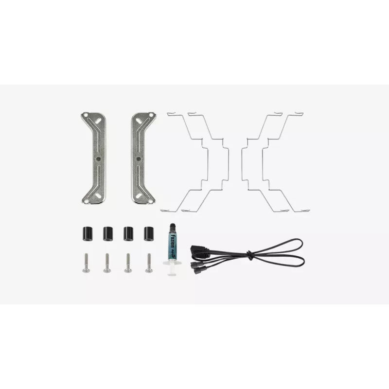 Cooler a ar AEROCOOL Rime 4 ventoinha de 120 mm com rolamento hidráulico, 4 heatpipes, TDP 230 W, preto