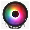 Dissipador de ar AEROCOOL Rave 3 FRGB 120 mm preto branco — 3 heatpipes, ARGB, rolamento hidráulico, 1800 rpm
