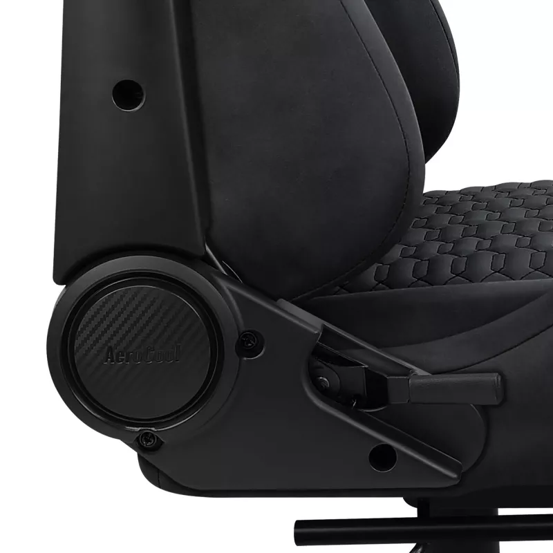 Cadeira gaming universal AEROCOOL ROYALSLATEGR — assento acolchoado, cinzento, estrutura em aço, peso máximo do utilizador 150 kg
