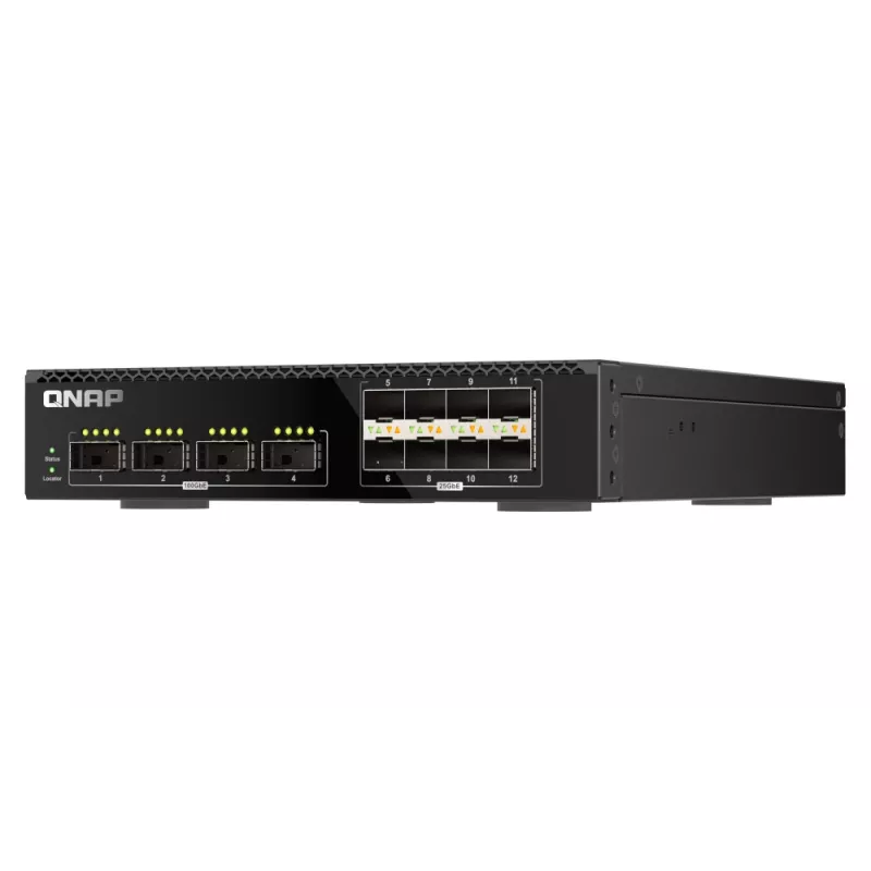 QNAP QSW-M7308R-4X switch de rede gerido L3 1U preto
