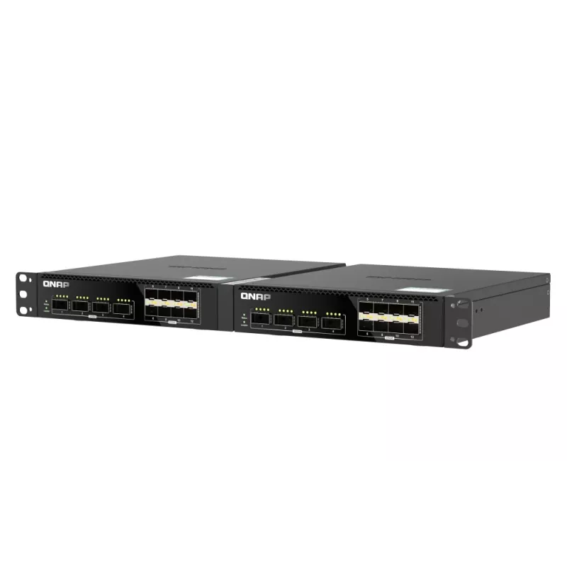 QNAP QSW-M7308R-4X switch de rede gerido L3 1U preto
