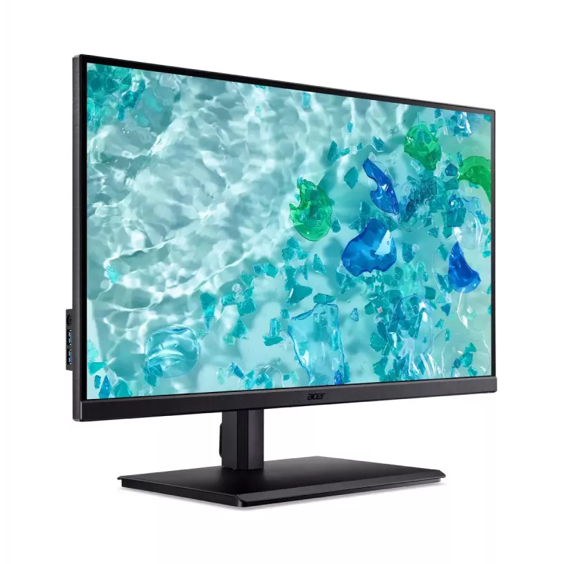 Monitor Acer Vero B7 B247Y D3 60,5 cm (23,8 polegadas) Full HD IPS LCD, 1920 x 1080, 4 ms, USB‑C, altifalantes, VESA, altura ajustável