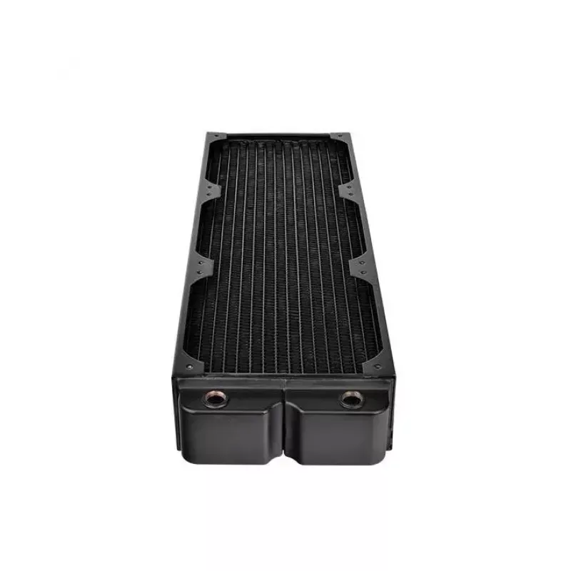 Bloco de refrigeração THERMALTAKE CL360 — cobre, 405×132×64 mm, rosca de 1/4 polegadas, 1,66 kg, preto